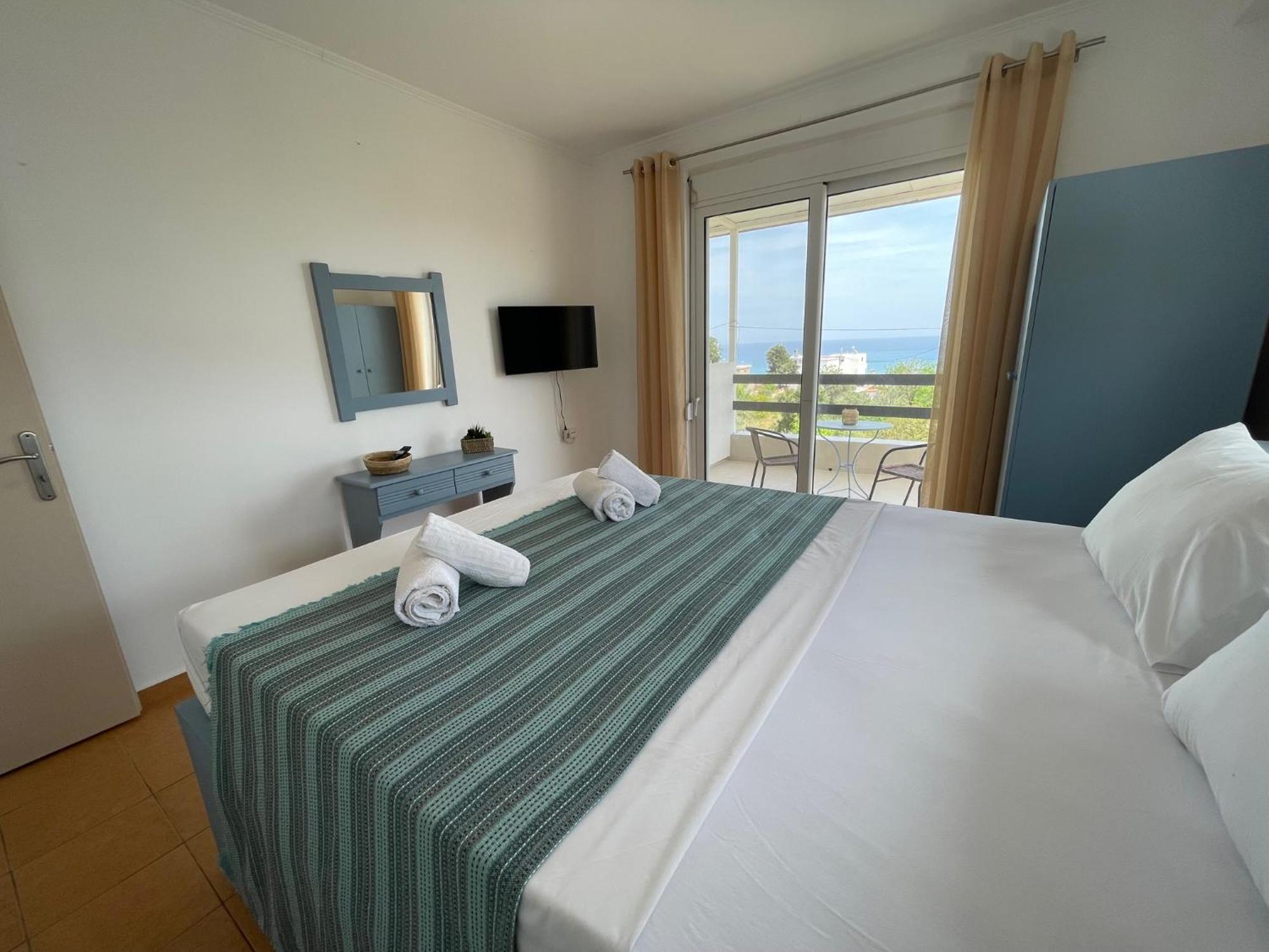 Plastiras Sea View Apartments Archangelos  Eksteriør billede