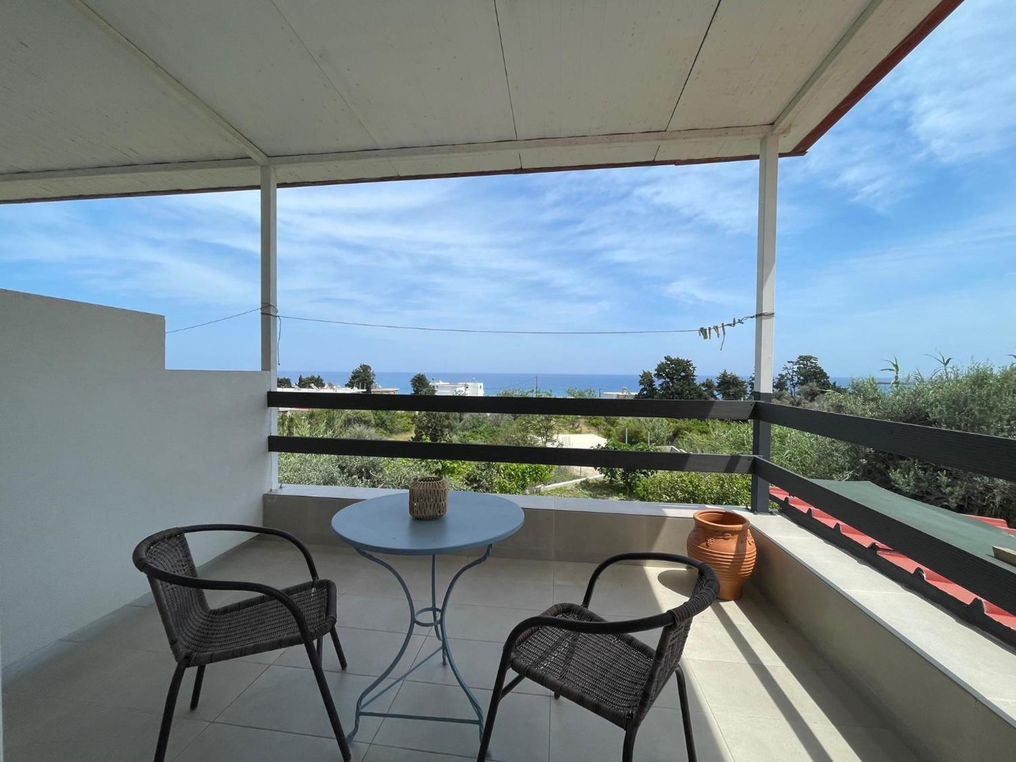 Plastiras Sea View Apartments Archangelos  Eksteriør billede